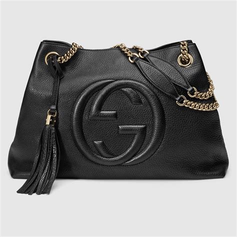 gucci soho mini textured leather bronze|gucci soho leather shoulder bag.